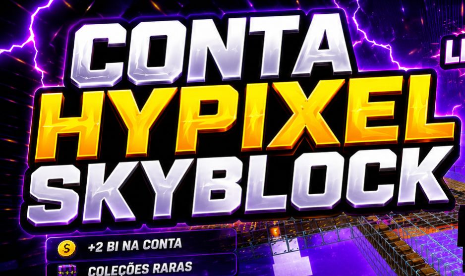 Conta Hypixel SkyBlock + de 3B COINS