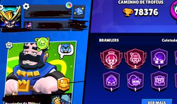 Conta full de brawl negociável