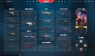 Conta full acesso platina 3 com phantom nocturnum e + skins