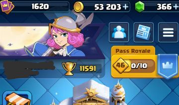 Conta Clash royale upada, full acesso