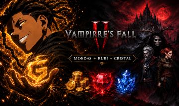 VAMPIRES FALL 2 | MOEDAS + RUBI + CRISTAL | ENTREGA RÁPIDA | APENAS ANDROID