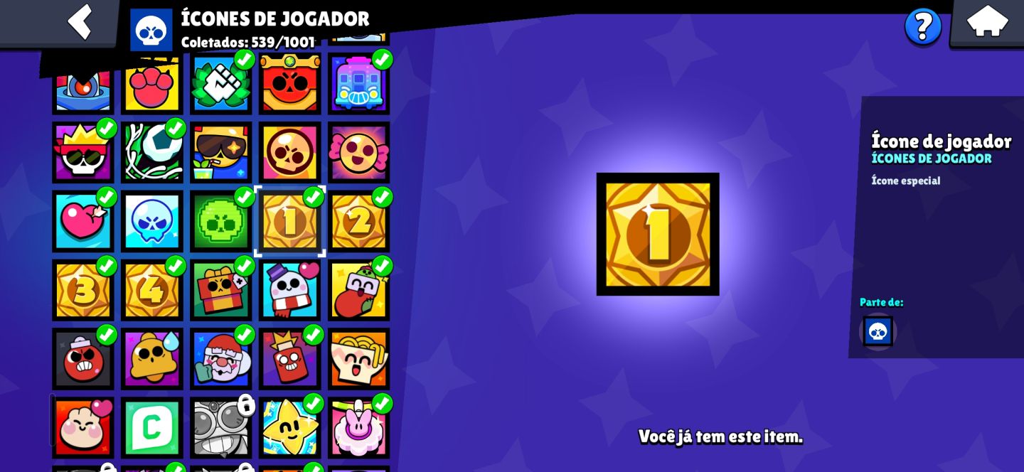 CONTA DE BRAWL STARS MUITO RARA!!!