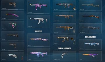 CONTA FULL ACESSO COM VÁRIAS SKINS (PREÇO EM CONTA DEMAIS)