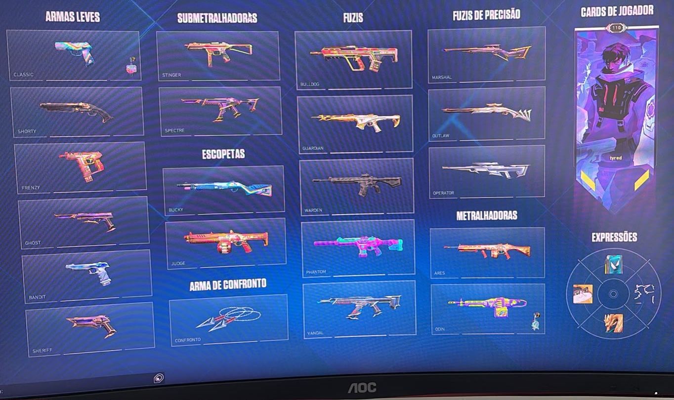 Conta valorant full acesso - 2k gastos