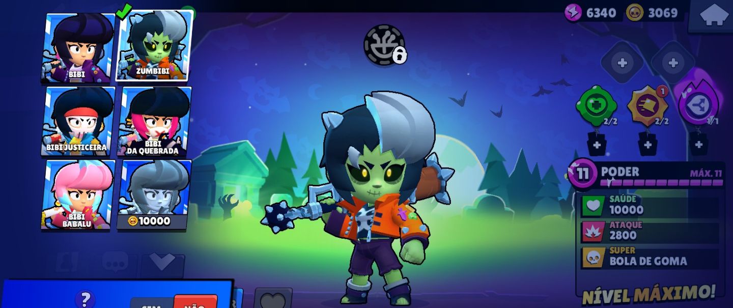 Brawl Stars | 25K Troféus | 79 Brawlers | 9 Skins Lendárias