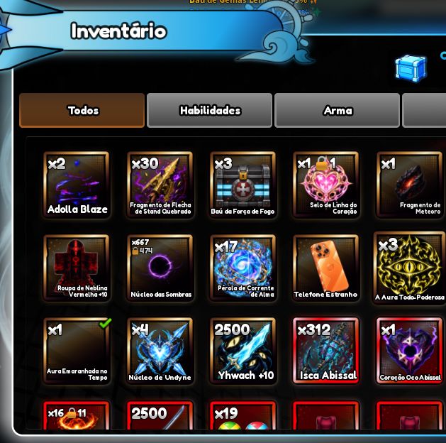 ( Vergil SET) Legacy Piece - Sets e itens!