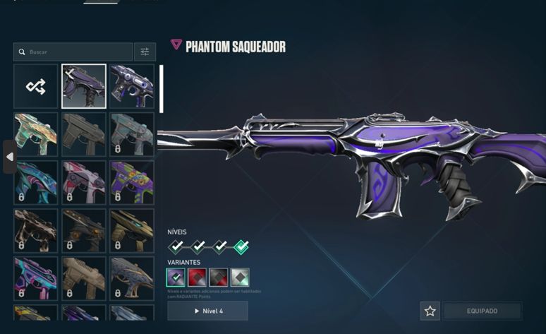 VALORANT LV90+ ex GOLD 2 4 SKINS + FACA PRELÚDIO DO CAOS! e outras skins raras