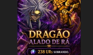 Master Duel Conta Deck Dragão Alado de Rá (Entrega Automática)