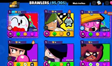 Conta de brawl stars ligada junto com a de Clash Royale
