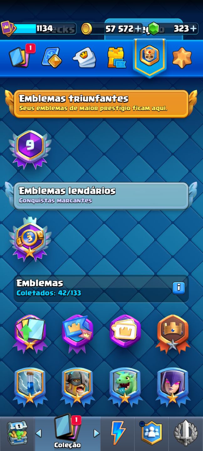 Conta de Clash Royale com torre do rei nível 12