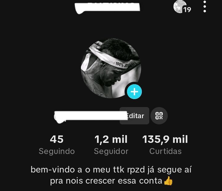 CONTA DE TIKTOK ENGAJADA 1,2K SEGUIDORES + DOIS VIDEOS DE MAIS DE 100K DE VIEWS