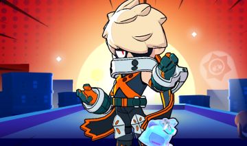 Conta no braw stars com skins do boku no hero, Edgar e outros!
