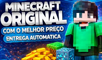 Minecraft Java + Bedrock Original Full - Minecraft - Contas - GGMAX