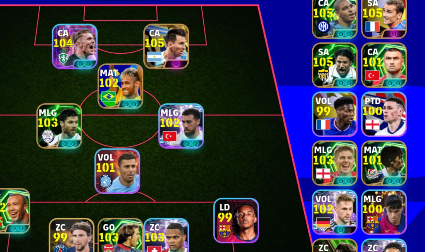 CONTA DE EFOOTBALL RARA COM DEL PIERO BLITZ E PACK DO NEYMAR, MESSI E GRIEZZMAN