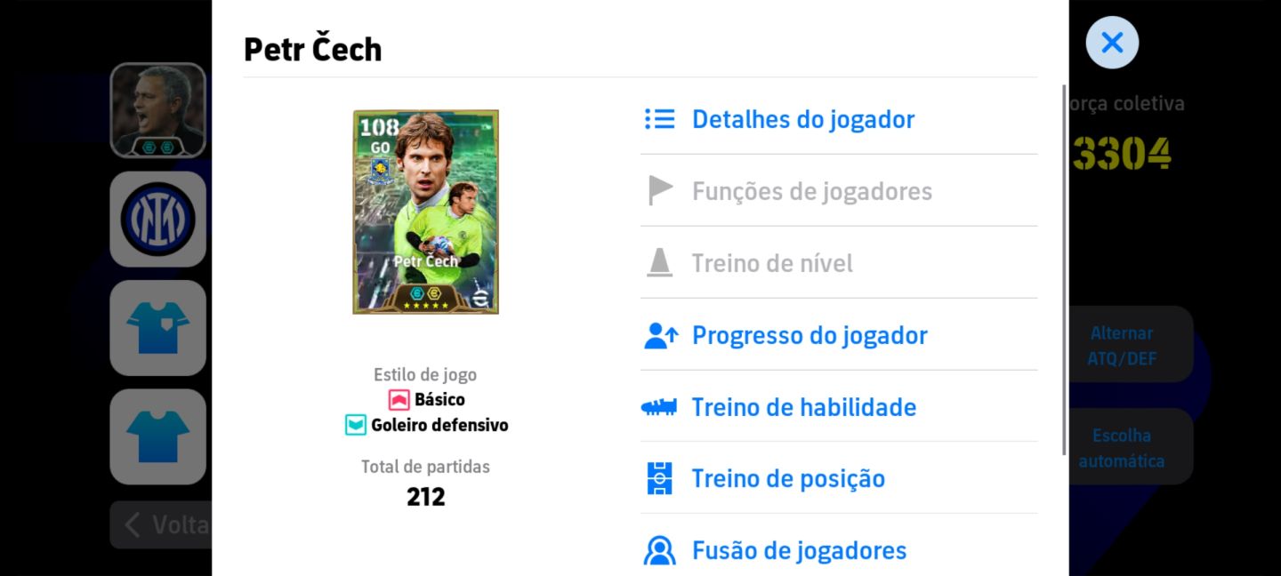 Conta efutebol com 6 box recentes