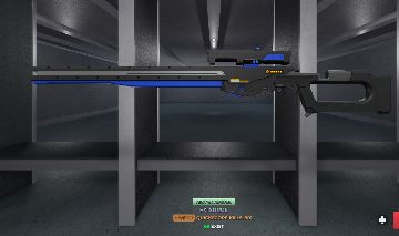 DUELO DE SNIPER RAIGUN BLACK/BLUE