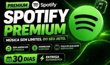 Spotify Premium 30D | 1 Mês | Entrega Automática