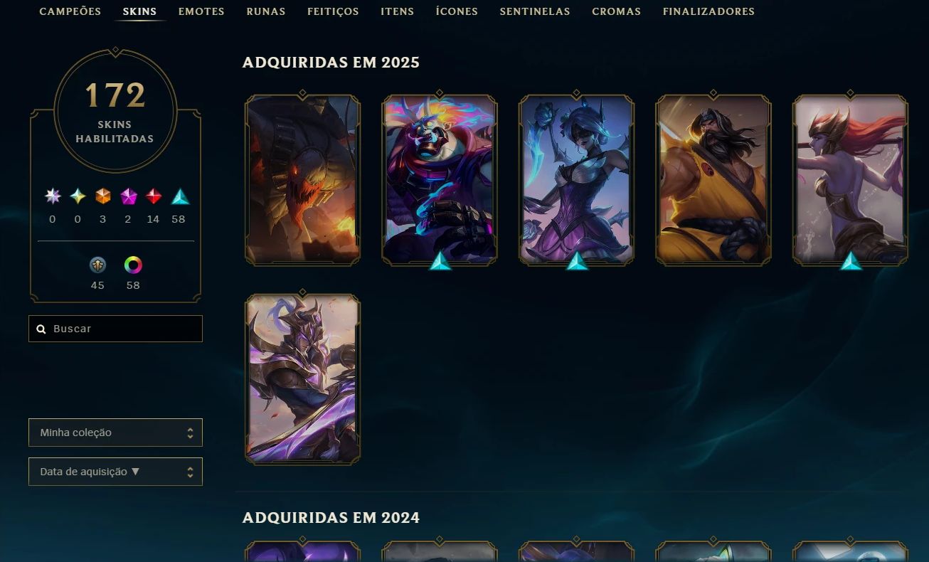 CONTA DE LOL MAIN AD