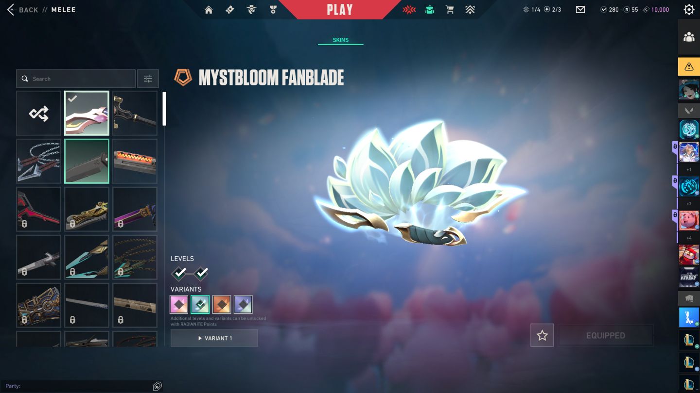 CONTA SERVIDOR EUW VALORANT