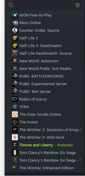 Throne and Liberty, LVL 60 com 30 k de LuLu, 4 ALTS, CONTA STEAM +ALGUNS JOGOS.