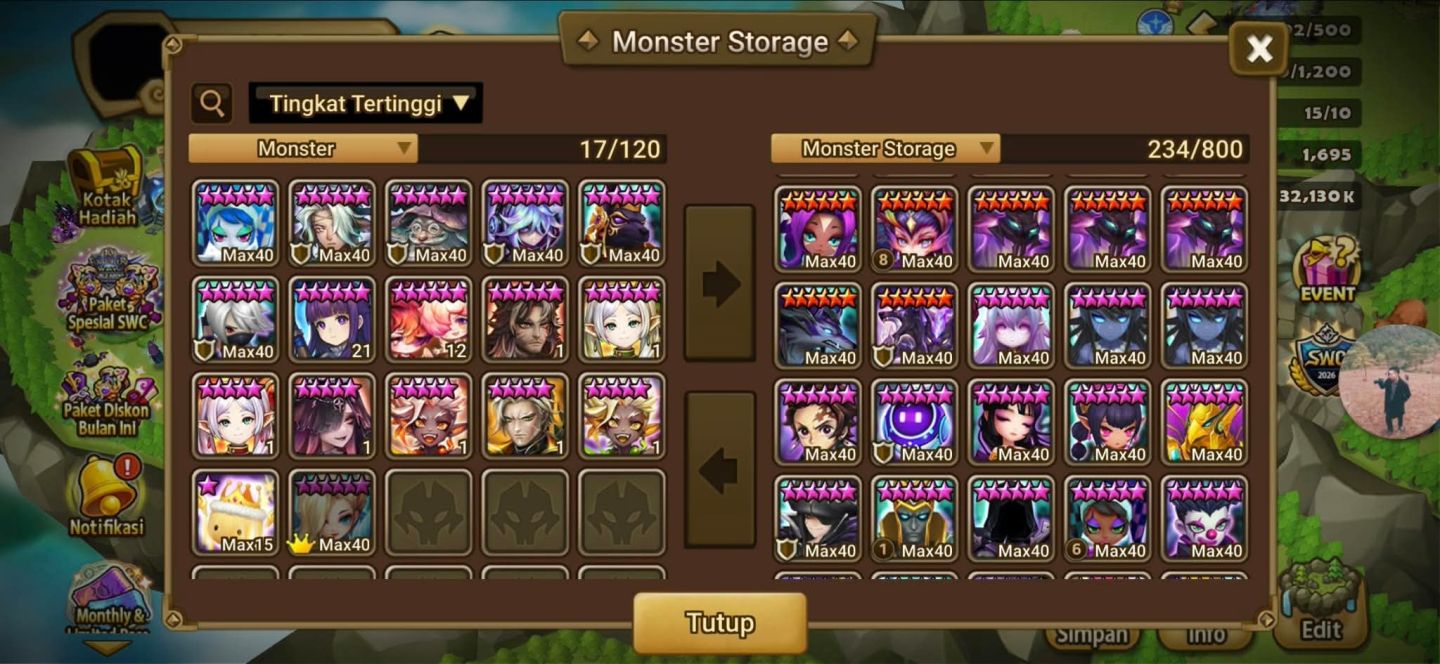 Conta Ásia endgame 7lds vip