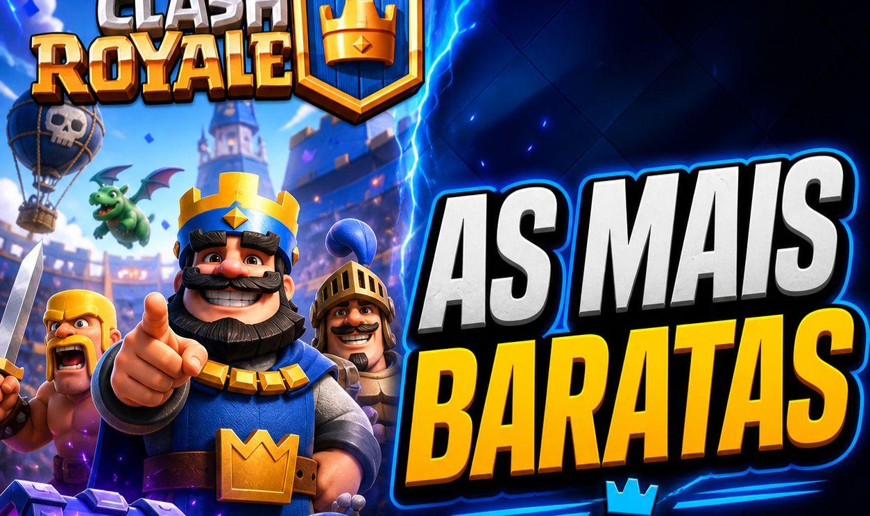 CONTA SUPER RARA DE CLASH ROYALE!