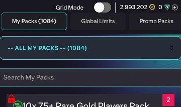 CONTA XBOX. Mais de mil packs, elenco excelente, muita forragem e mais de 3kk.