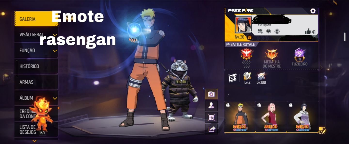 CONTA DE FREE FIRE BOA PARA RECOMEÇAR NO GAME[MELHOR PREÇO]