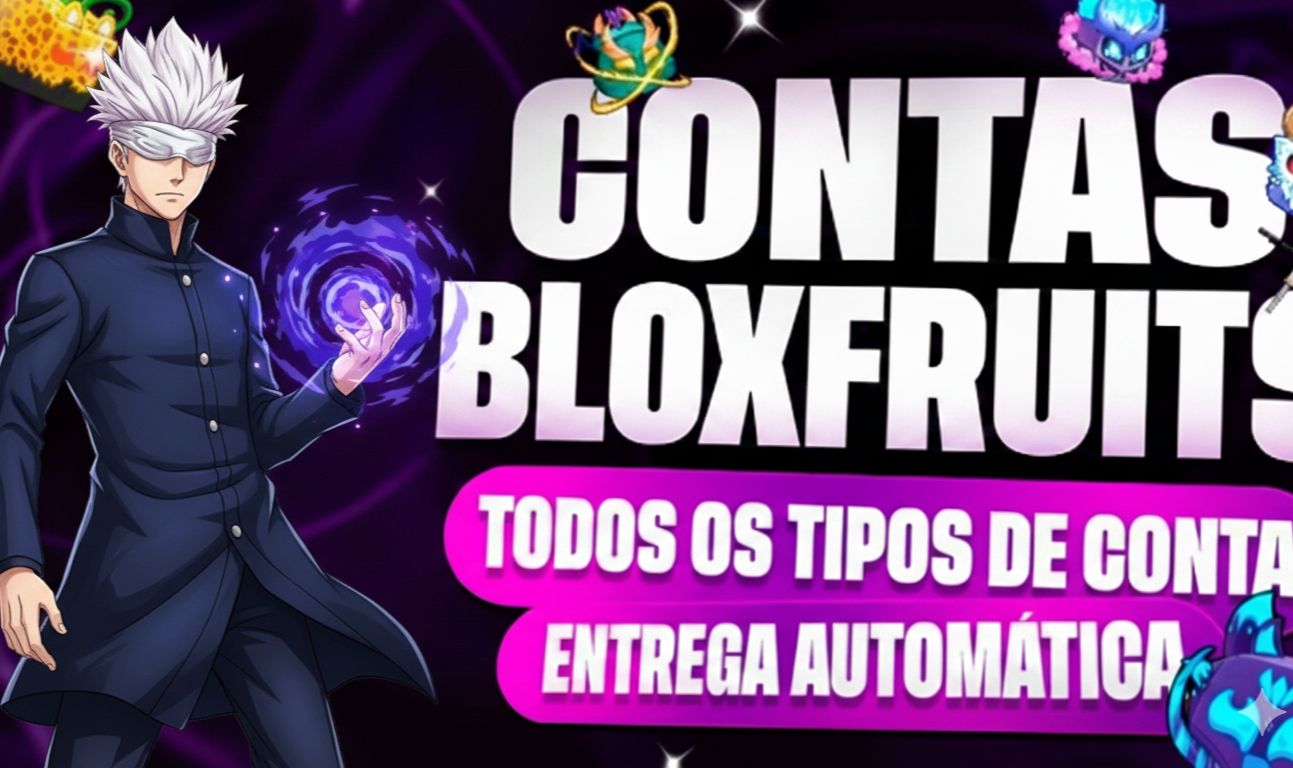 CONTAS BLOX FRUITS [ENTREGA AUTOMATICA] LEIA A DESCRIÇÃO!