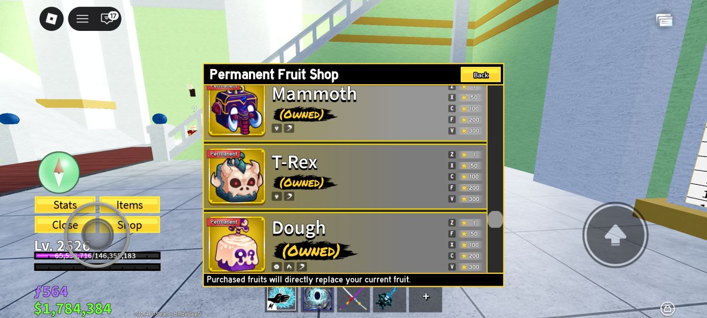 CONTA COM KITSUNE + DOUGH + T-REX + MAMMOTH PERM + BUDDHA + PORTAL-10 PERM