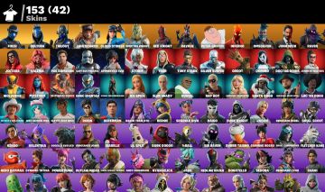 Conta de fortnite com mais de 90k de vb gasto