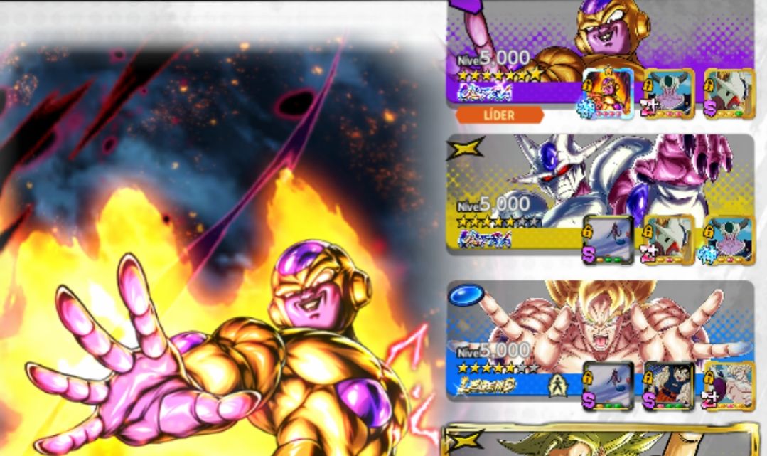 Conta menta de dragonball legends