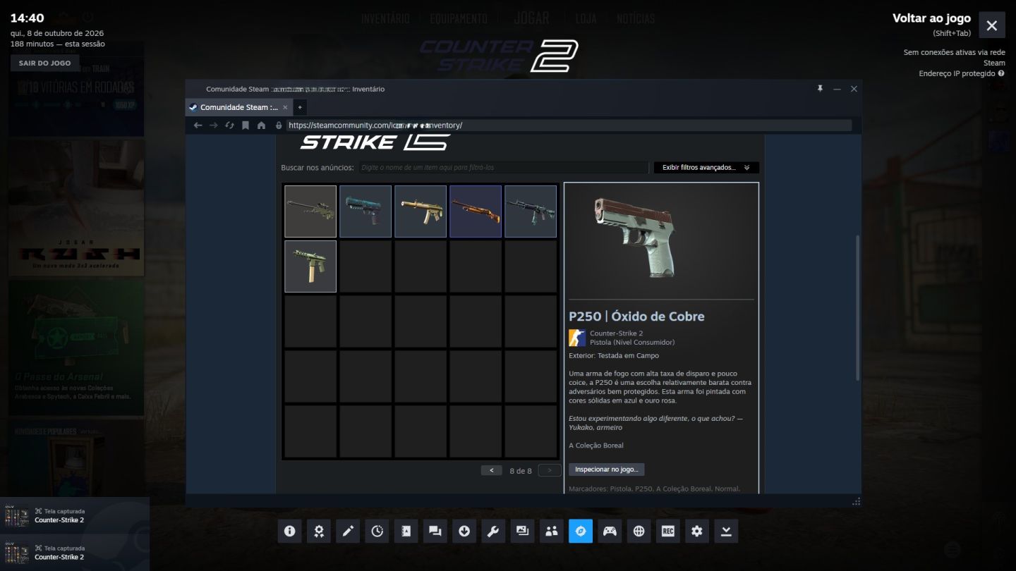 CONTA CS2 PRONTA PARA MAIN | 4 MEDALHAS | +125 VITÓRIAS NA TEMPORADA