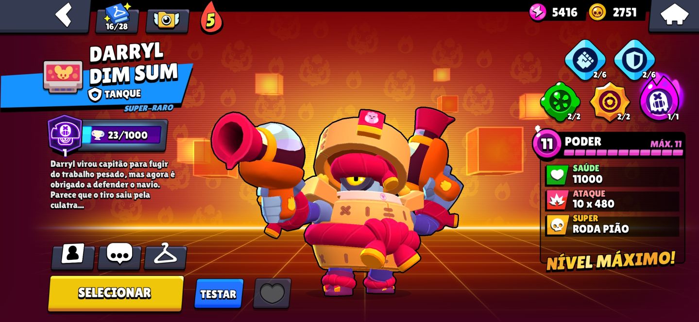 Conta de Brawl stars com ótimo preço!!
