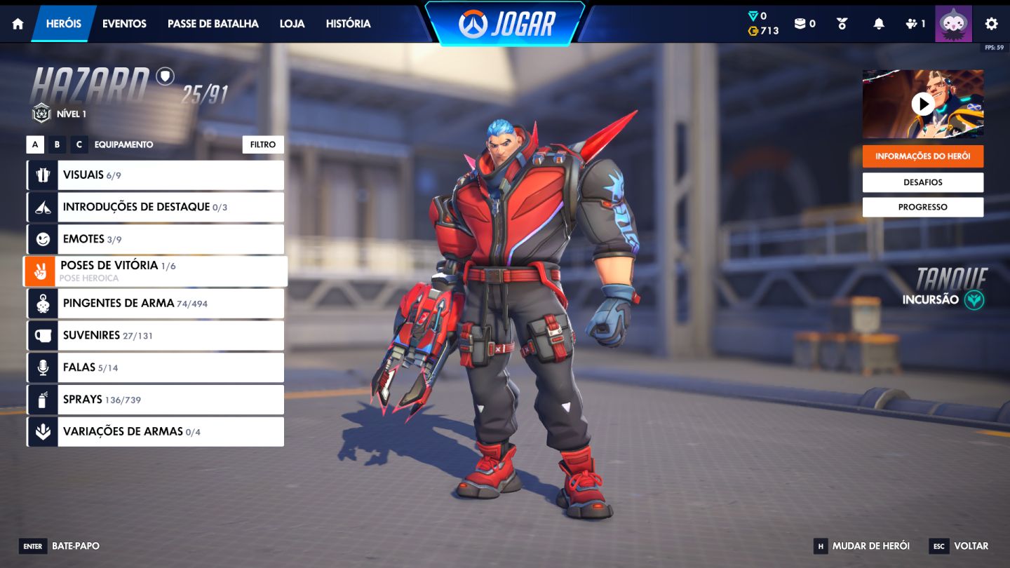 OVERWATCH 2 | CONTA COM 250 SKINS + MÍTICAS NÍVEL 4!