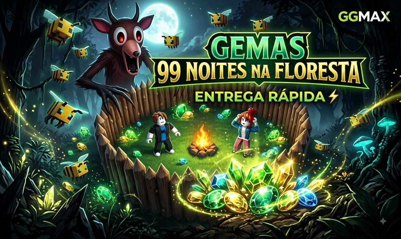 99 NOITES NA FLORESTA | GEMAS | ENTREGA RÁPIDA