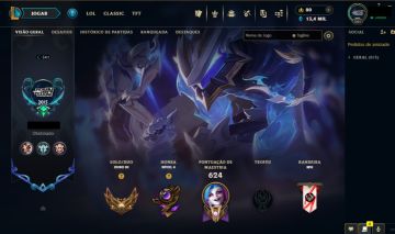 [CONTA LOL VETERANA 2014] TODOS OS CAMPEÕES | 135+ SKINS |