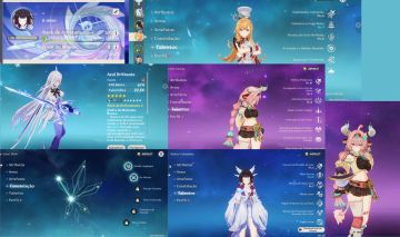 Genshin AR57 | Skirk C2R2 + Signature R2 | Columbina C2 | Aether | 2 Skins