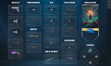 CONTA VALORANT COM MUITAS SKINS! ( PRA SAIR RÁPIDO )