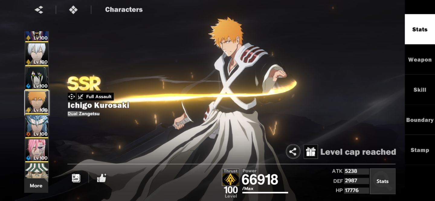 Bleach Soul Resonance | Conta Whale/Competitiva com 11 heróis FULL B6W5