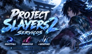 SLAYERS 2 - SERVIÇOS, WEAPONS, ITENS, MAESTRIA, NIVEL, CARRY, FARM DE BOSS ETC