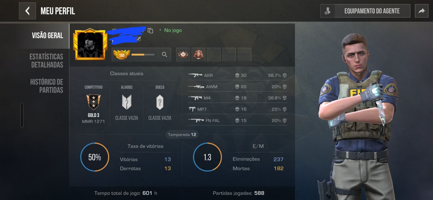 Conta de standoff 2