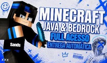 Contas Conta Minecraft Full Acesso + Brinde! Promoção por Tempo Limitado!