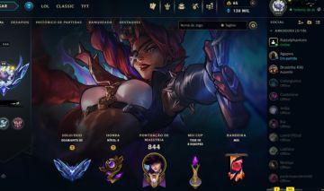 Conta League of Legends + Valorant