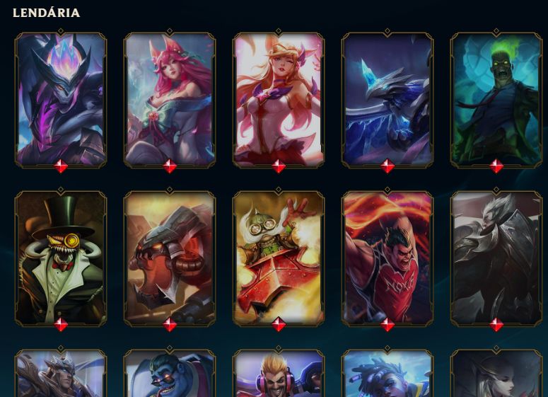 Conta LOL- Kayle Juiza, 166k Essencia e 621 skins e cromas full acesso