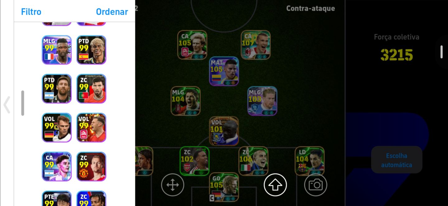 Conta de efootball muito mais muito top!