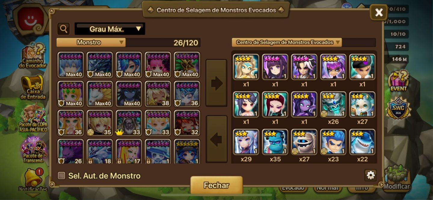 Conta com LD Euldong (Light Dokkaebi lord) + Leah + Tablo. Vários 5 para RTA