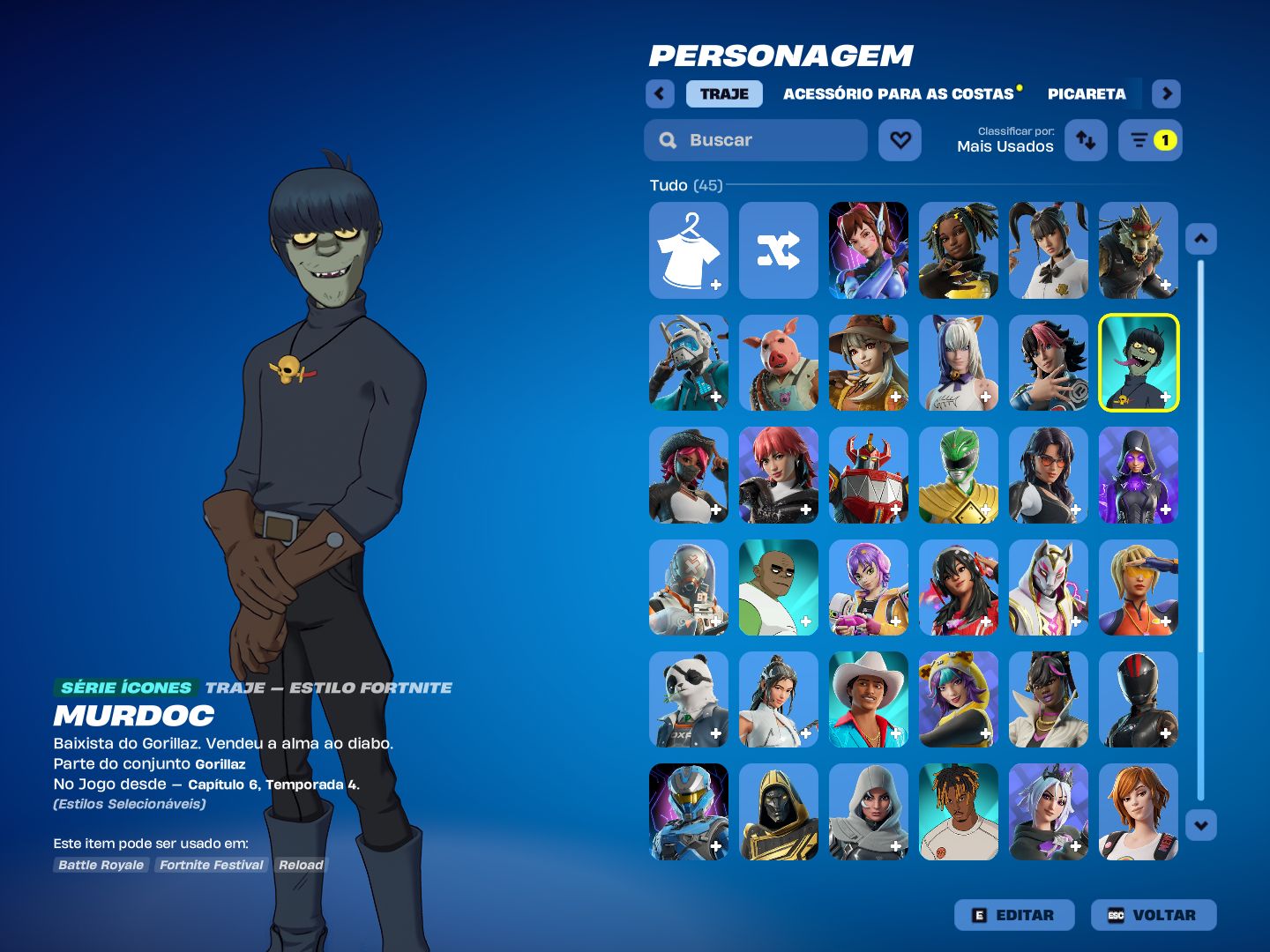 Conta Full Acesso Barata com Skins Icons e Exclusivas