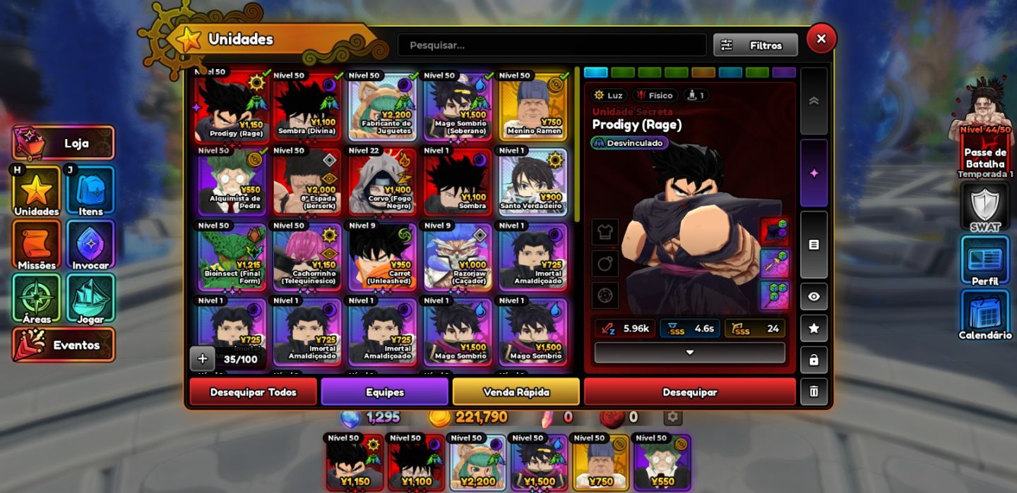 CONTA ANIME EXPEDITION!!!!!! MUITO BOA E BARATA SEM DADOS DE CONTA