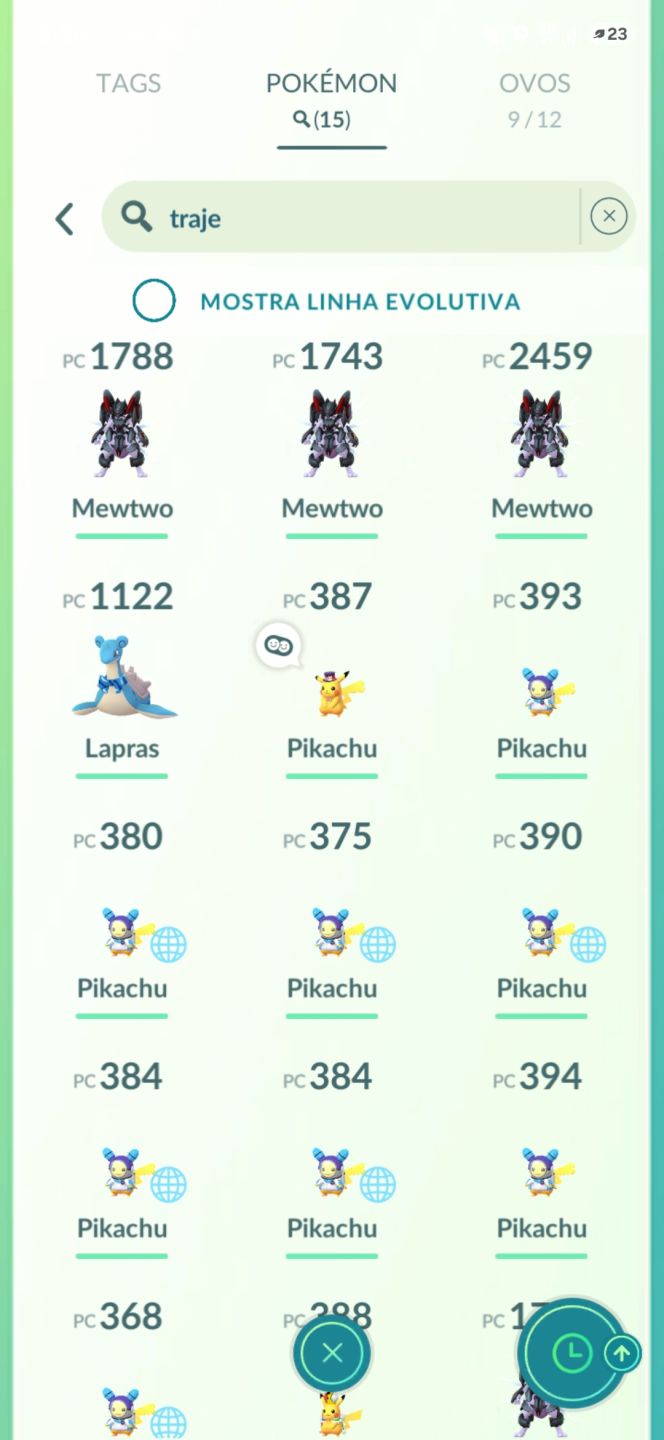 Conta pokemon go 2016, super rara